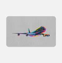 Thumbnail for Multicolor Airplane Designed Bath Mats
