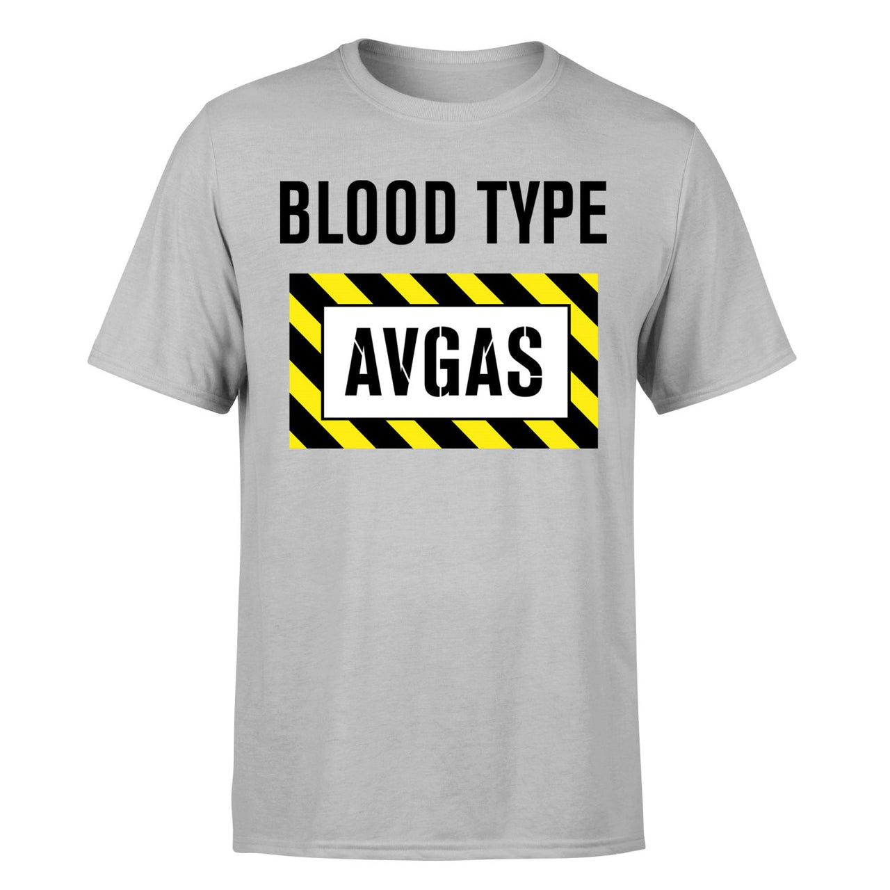 Blood Type AVGAS Designed T-Shirts
