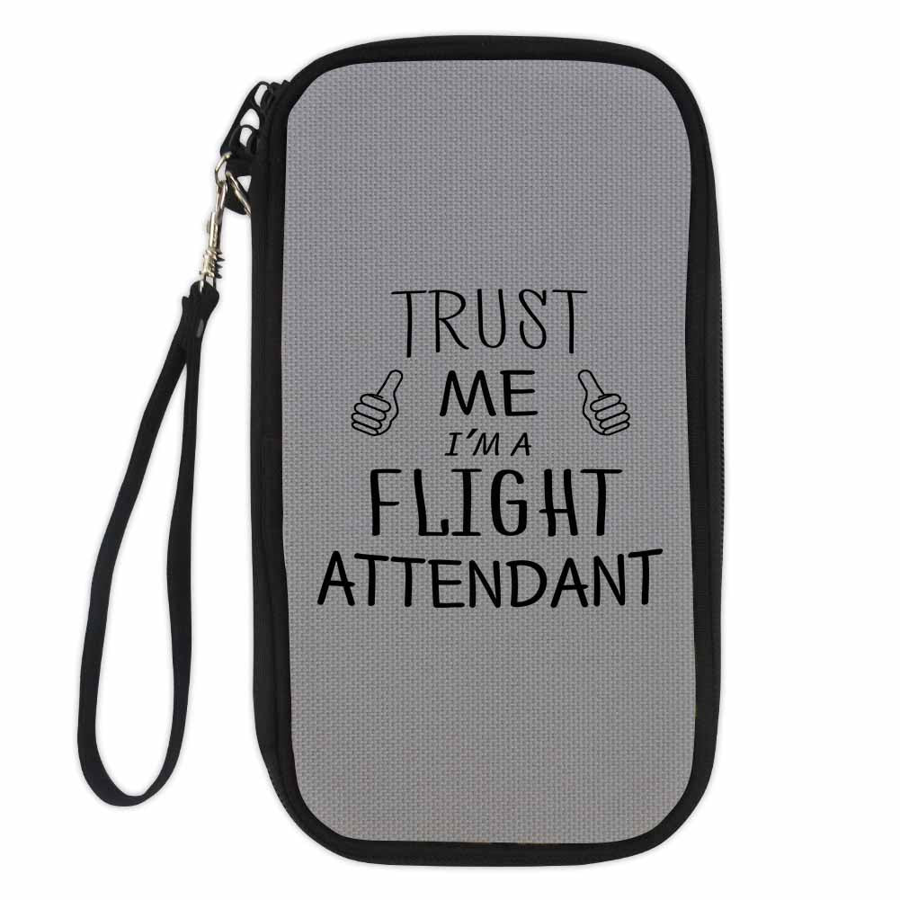Trust Me I'm a Flight Attendant Designed Travel Cases & Wallets