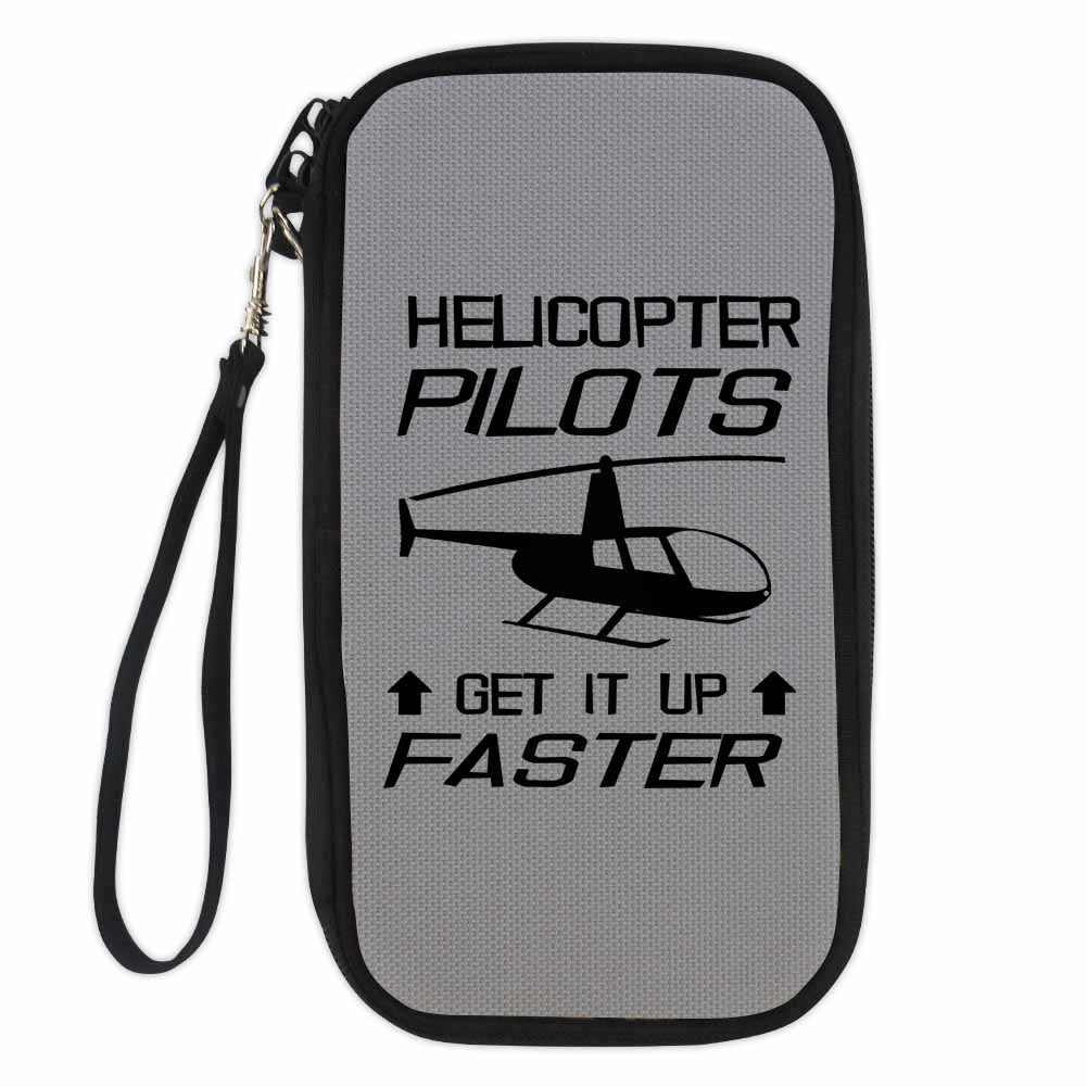 Helicopter Pilots Get It Up Faster Designed Travel Cases & Wallets