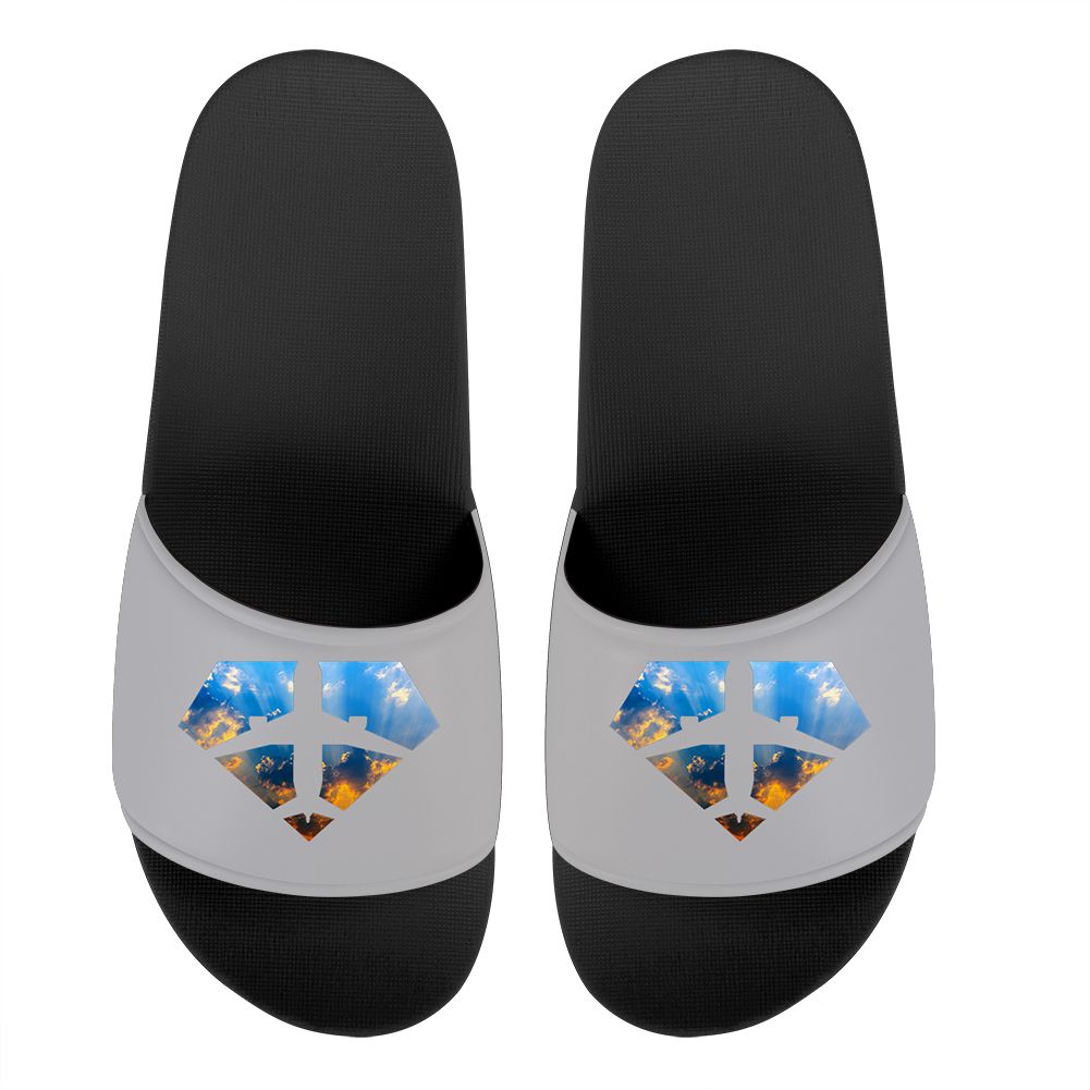 Supermen of The Skies (Sunrise) Designed Sport Slippers