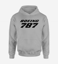 Thumbnail for Boeing 787 & Text Designed Hoodies