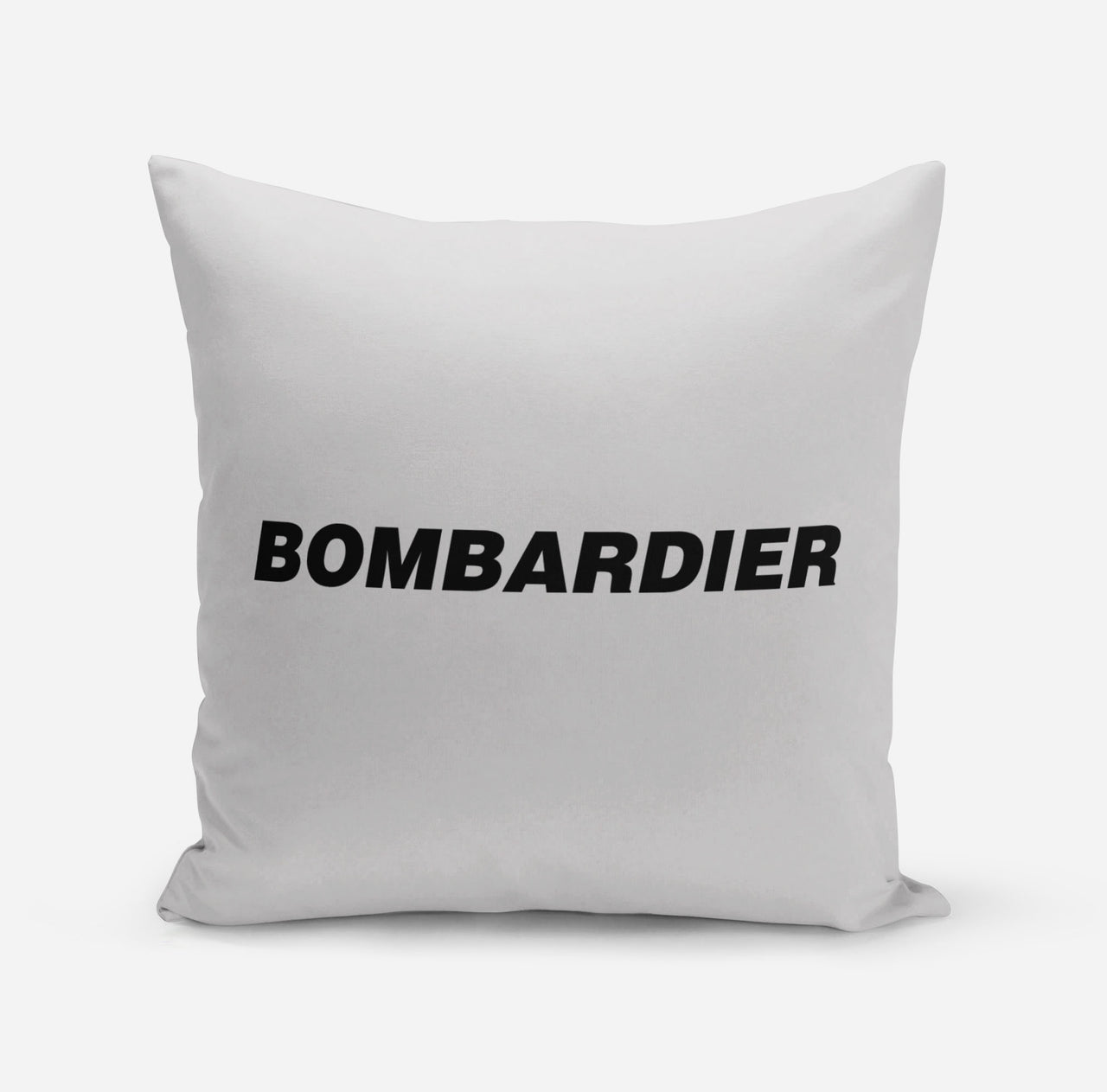 Bombardier & Text Designed Pillows