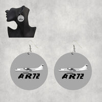 Thumbnail for The ATR72 Designed Wooden Drop Earrings