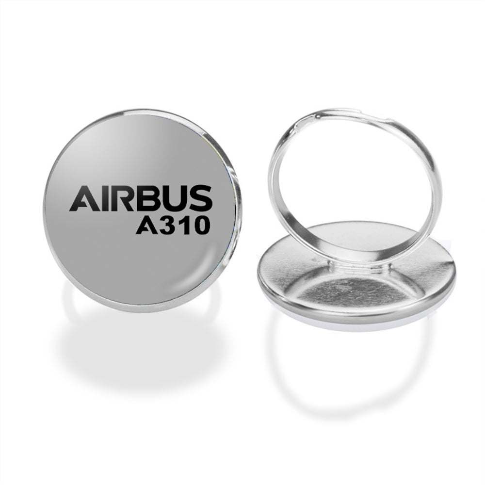 Airbus A310 & Text Designed Rings