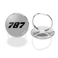 Thumbnail for 787 Flat Text Designed Rings
