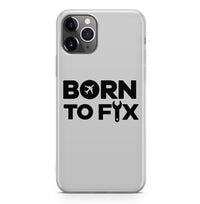 Thumbnail for Born To Fix Airplanes Designed iPhone Cases