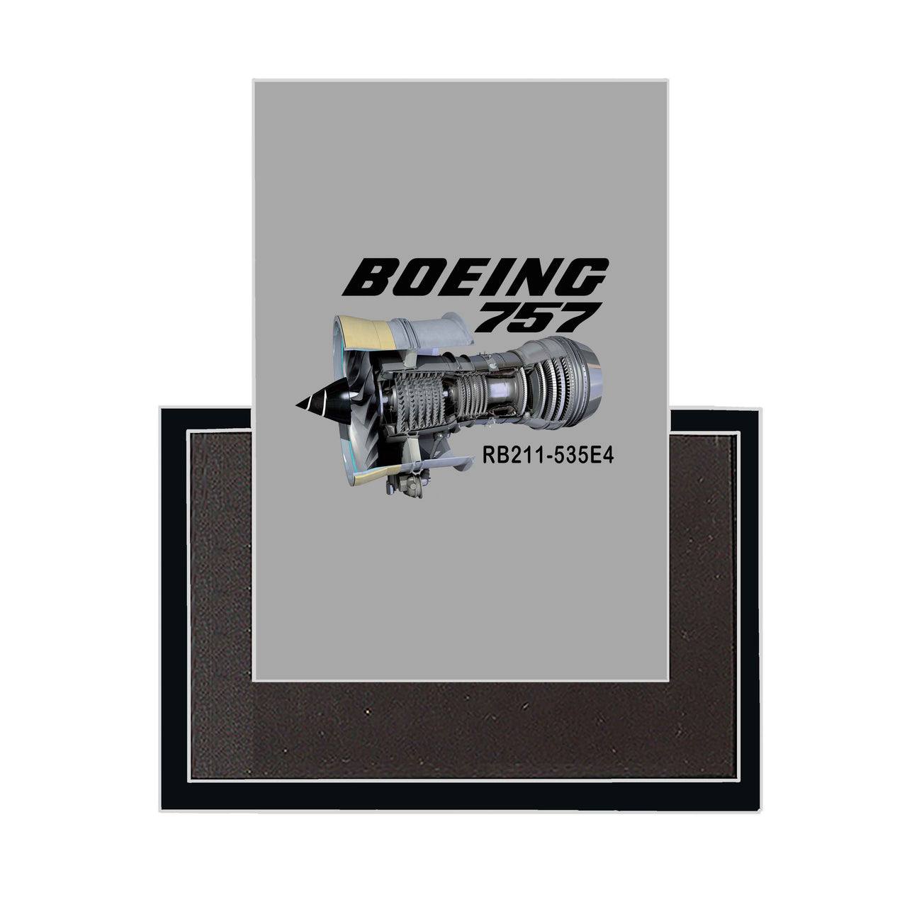 Boeing 757 & Rolls Royce Engine (RB211) Designed Magnets
