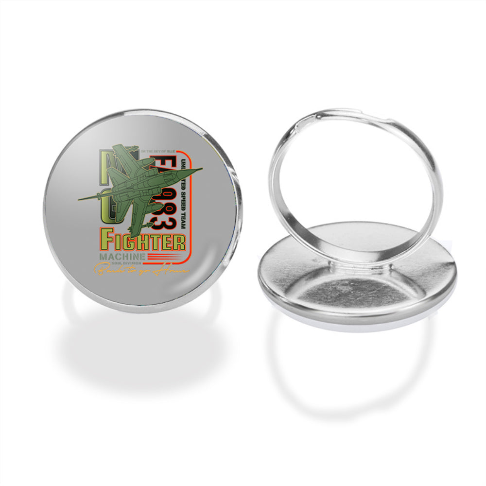 Fighter Machine Designed Rings