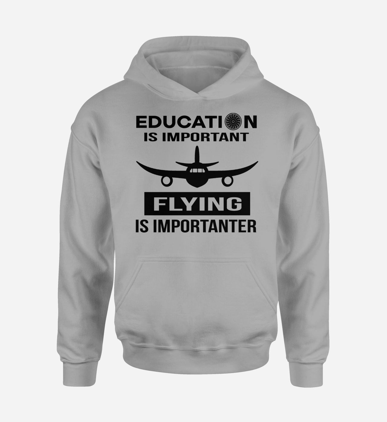Flying is Importanter Designed Hoodies