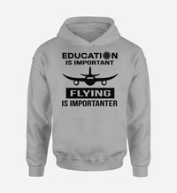 Thumbnail for Flying is Importanter Designed Hoodies