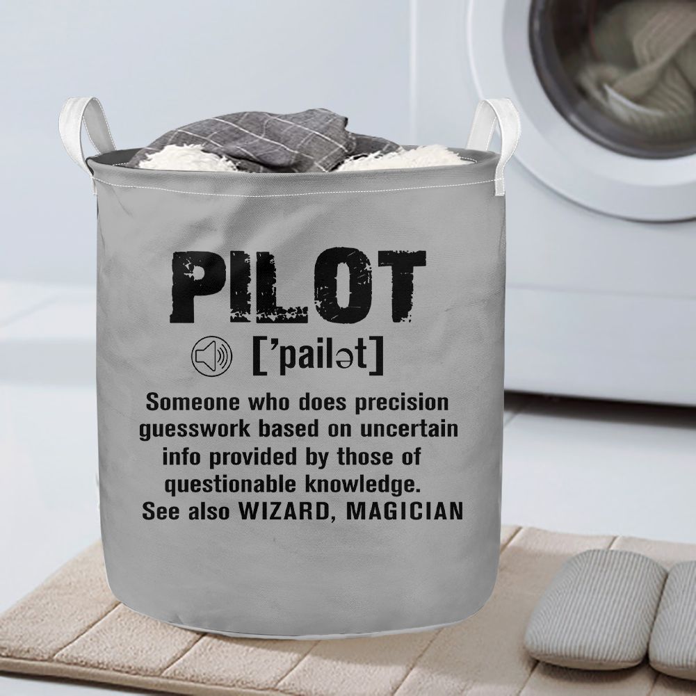 Pilot [Noun] Designed Laundry Baskets