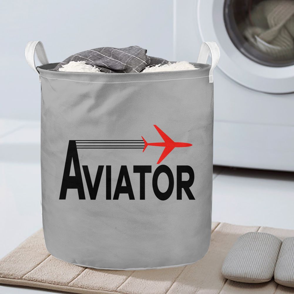 Aviator Designed Laundry Baskets