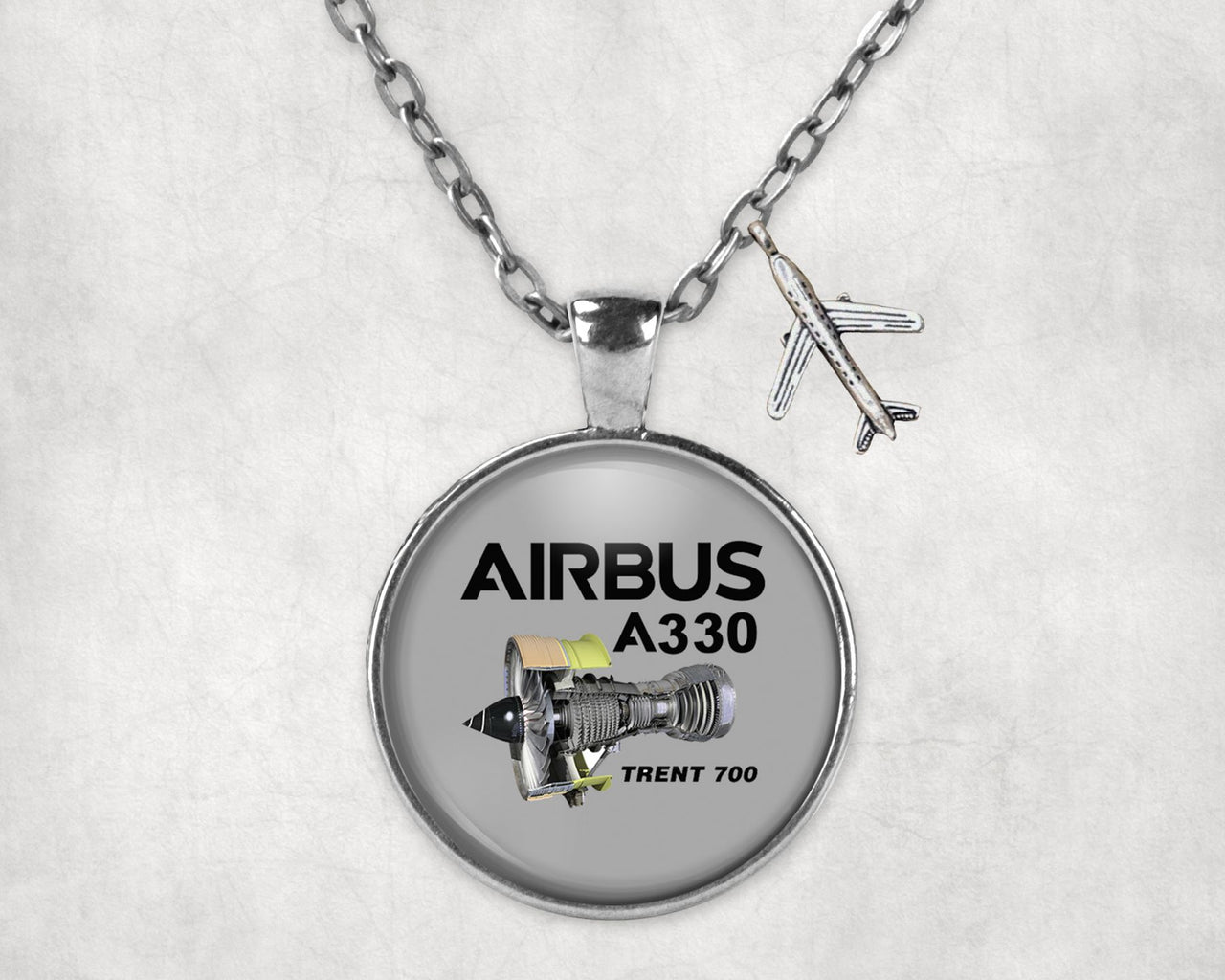 Airbus A330 & Trent 700 Engine Designed Necklaces