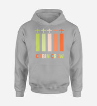 Thumbnail for Colourful Cabin Crew Designed Hoodies