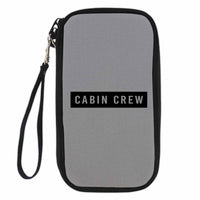 Thumbnail for Cabin Crew Text Designed Travel Cases & Wallets