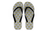 Thumbnail for Pilot & Badge Designed Slippers (Flip Flops)