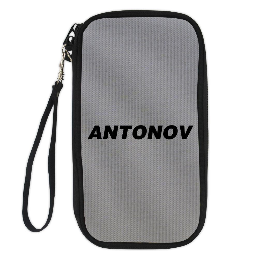 Antonov & Text Designed Travel Cases & Wallets
