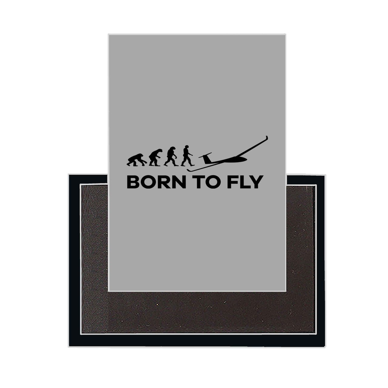Born To Fly Glider Designed Magnets