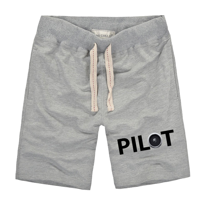 Pilot & Jet Engine Designed Cotton Shorts