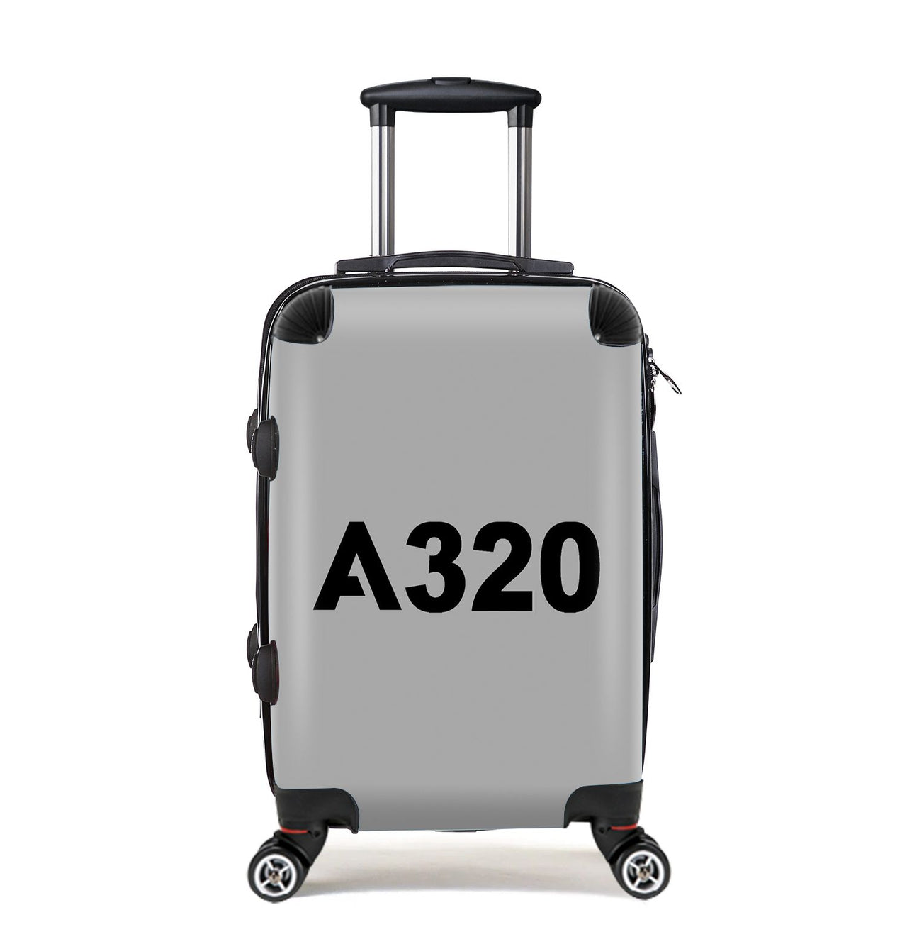A320 Flat Text Designed Cabin Size Luggages