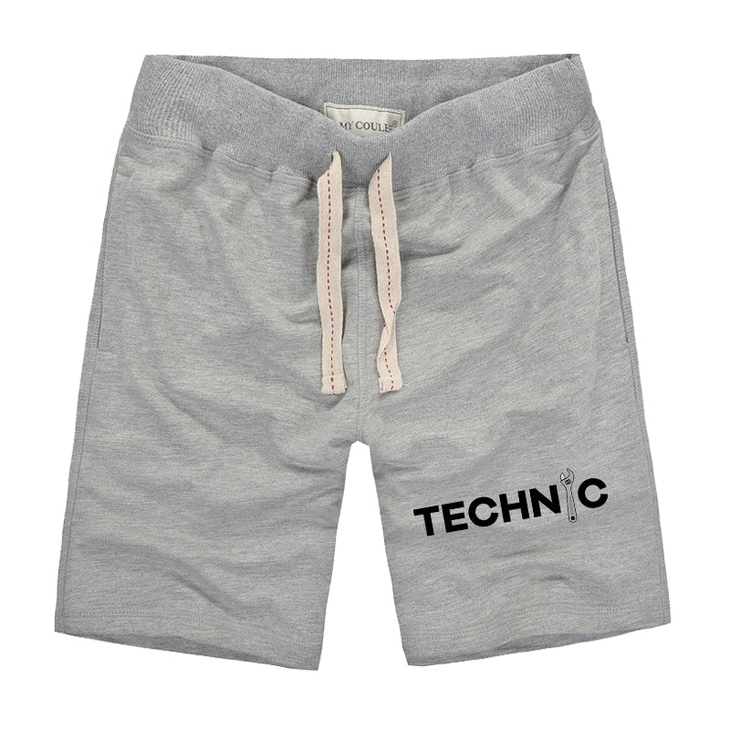 Technic Designed Cotton Shorts