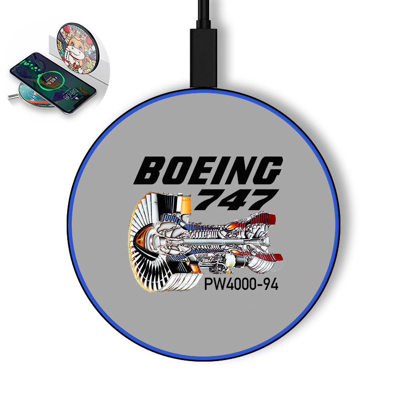 Boeing 747 & PW4000-94 Engine Designed Wireless Chargers