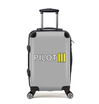 Thumbnail for Pilot & Stripes (3 Lines) Designed Cabin Size Luggages