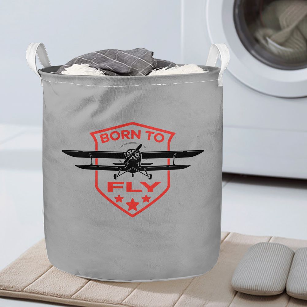 Super Born To Fly Designed Laundry Baskets