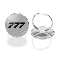 Thumbnail for 777 Flat Text Designed Rings