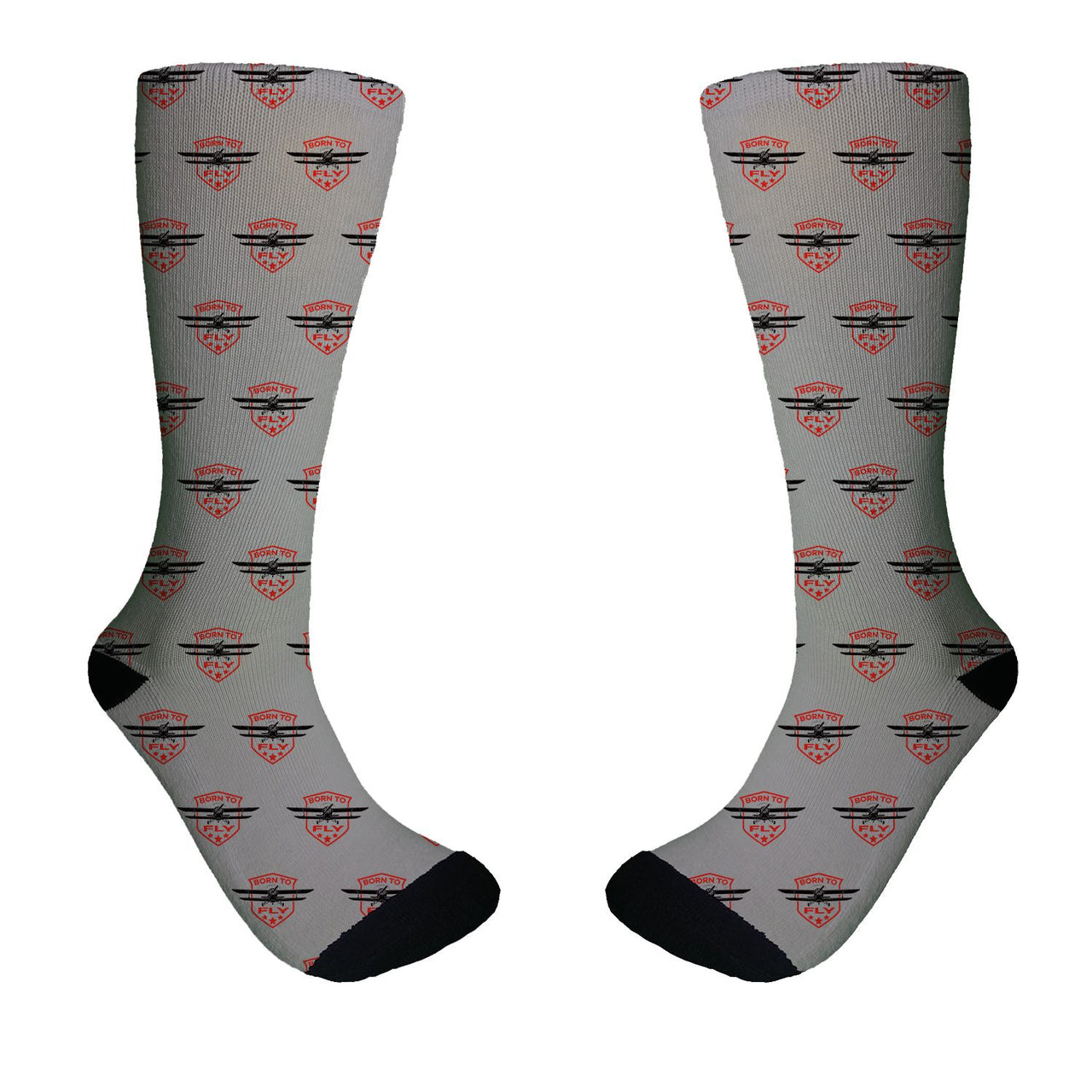 Born To Fly Designed Designed Socks