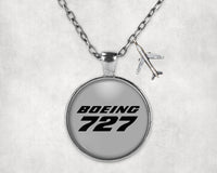 Thumbnail for Boeing 727 & Text Designed Necklaces