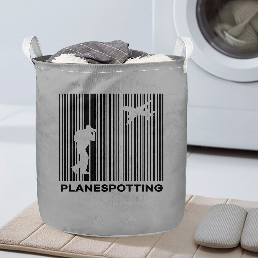 Planespotting Designed Laundry Baskets