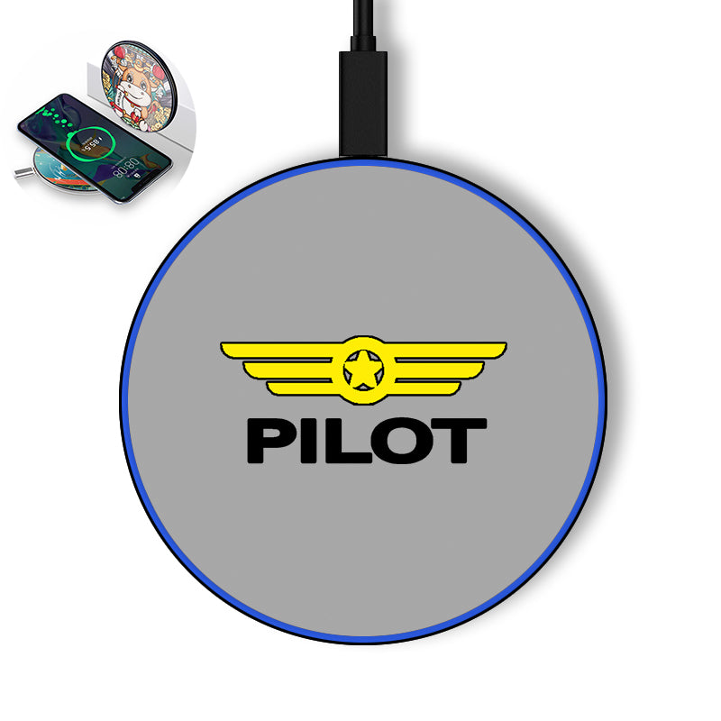 Pilot & Badge Designed Wireless Chargers