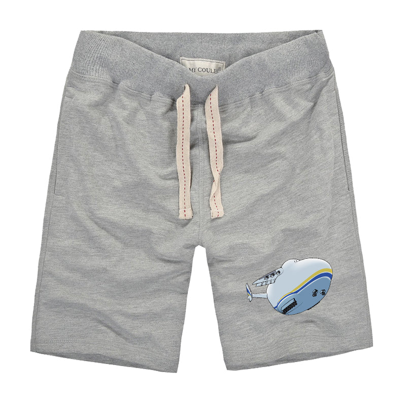 Antonov 225 takeoff Designed Cotton Shorts