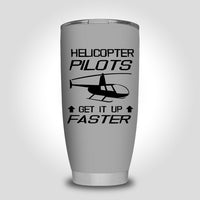 Thumbnail for Helicopter Pilots Get It Up Faster Designed Tumbler Travel Mugs