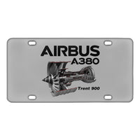 Thumbnail for Airbus A380 & Trent 900 Engine Designed Metal (License) Plates