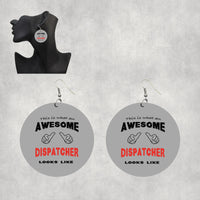Thumbnail for Dispatcher Designed Wooden Drop Earrings