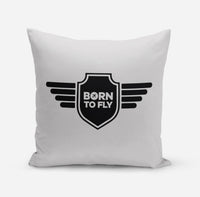 Thumbnail for Born To Fly & Badge Designed Pillows