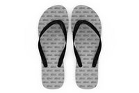 Thumbnail for Born To Fly Glider Designed Slippers (Flip Flops)