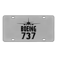 Thumbnail for Boeing 737 & Plane Designed Metal (License) Plates