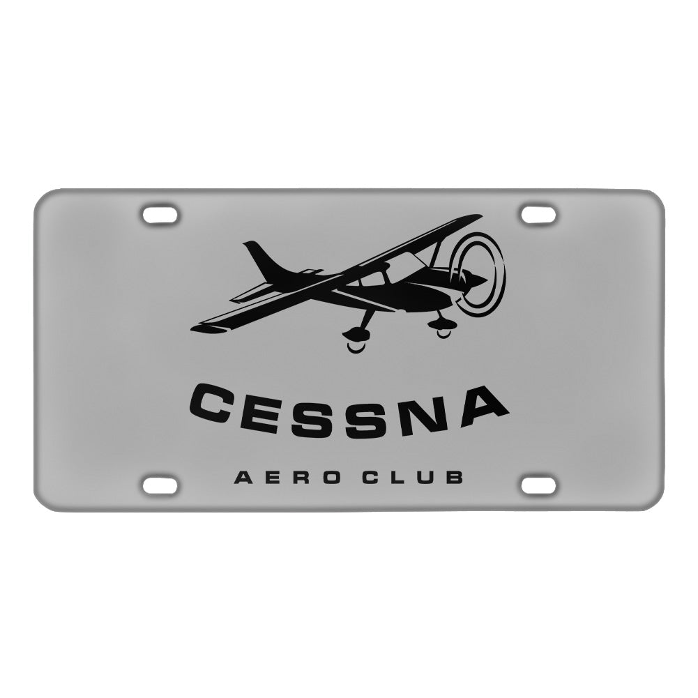 Cessna Aeroclub Designed Metal (License) Plates