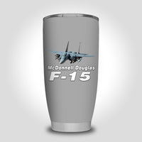 Thumbnail for The McDonnell Douglas F15 Designed Tumbler Travel Mugs