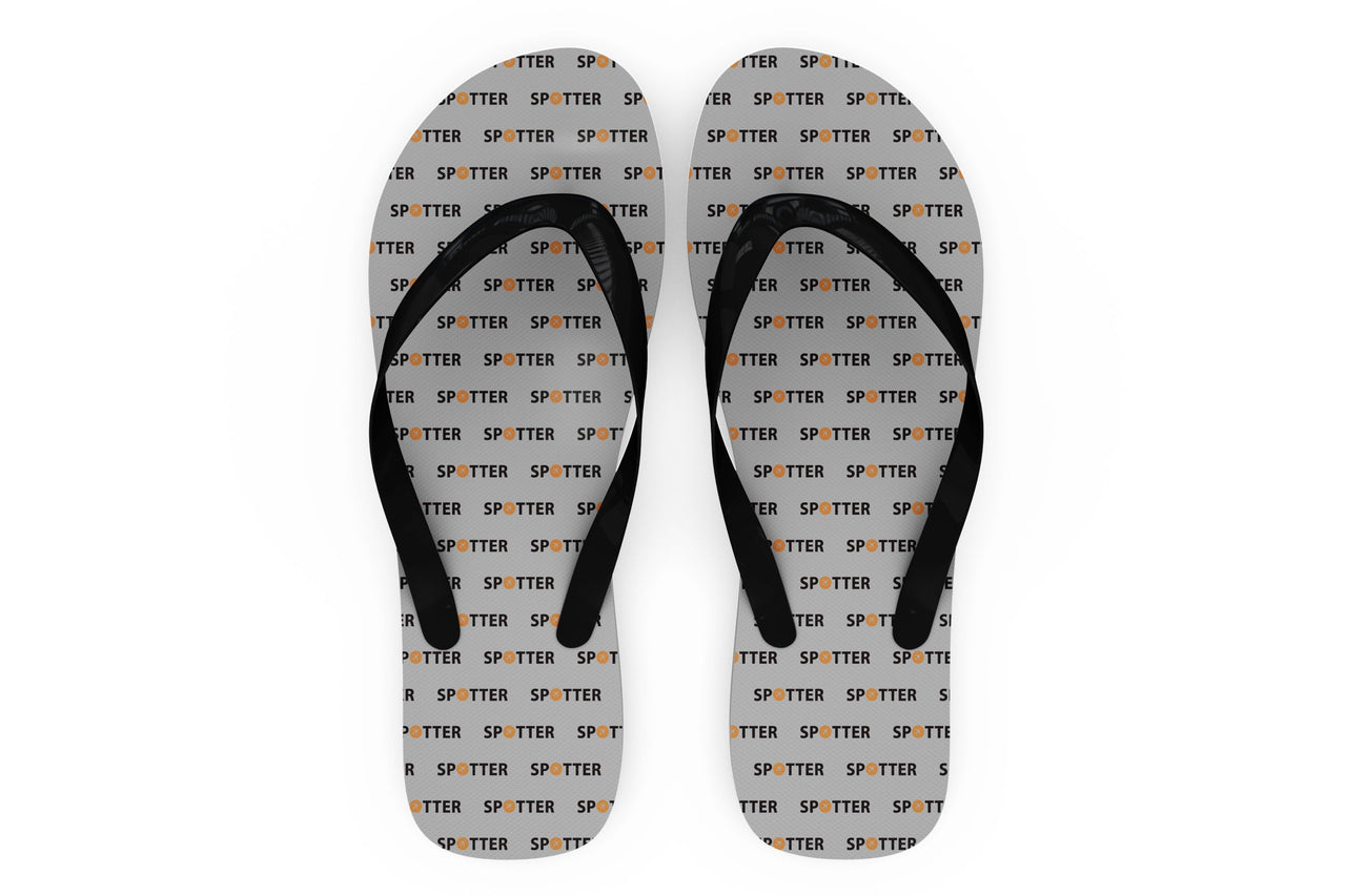 Spotter Designed Slippers (Flip Flops)