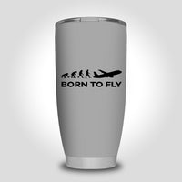 Thumbnail for Born To Fly Designed Tumbler Travel Mugs