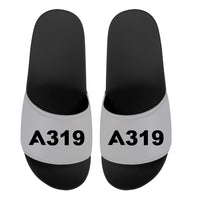 Thumbnail for A319 Flat Text Designed Sport Slippers