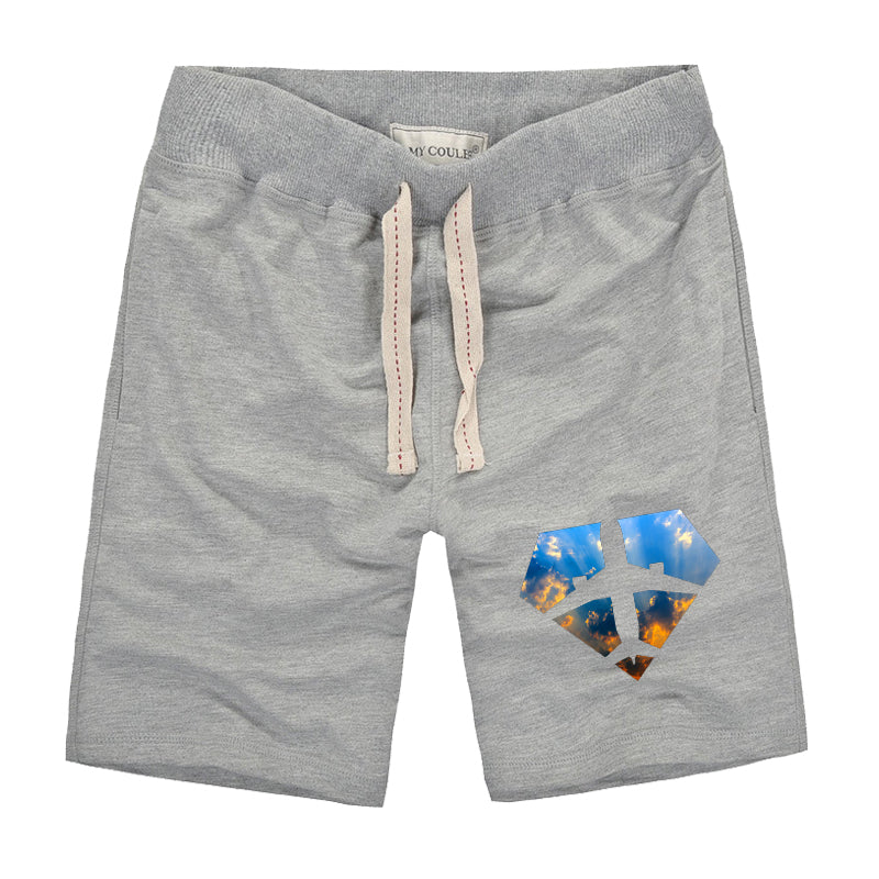Supermen of The Skies (Sunrise) Designed Cotton Shorts