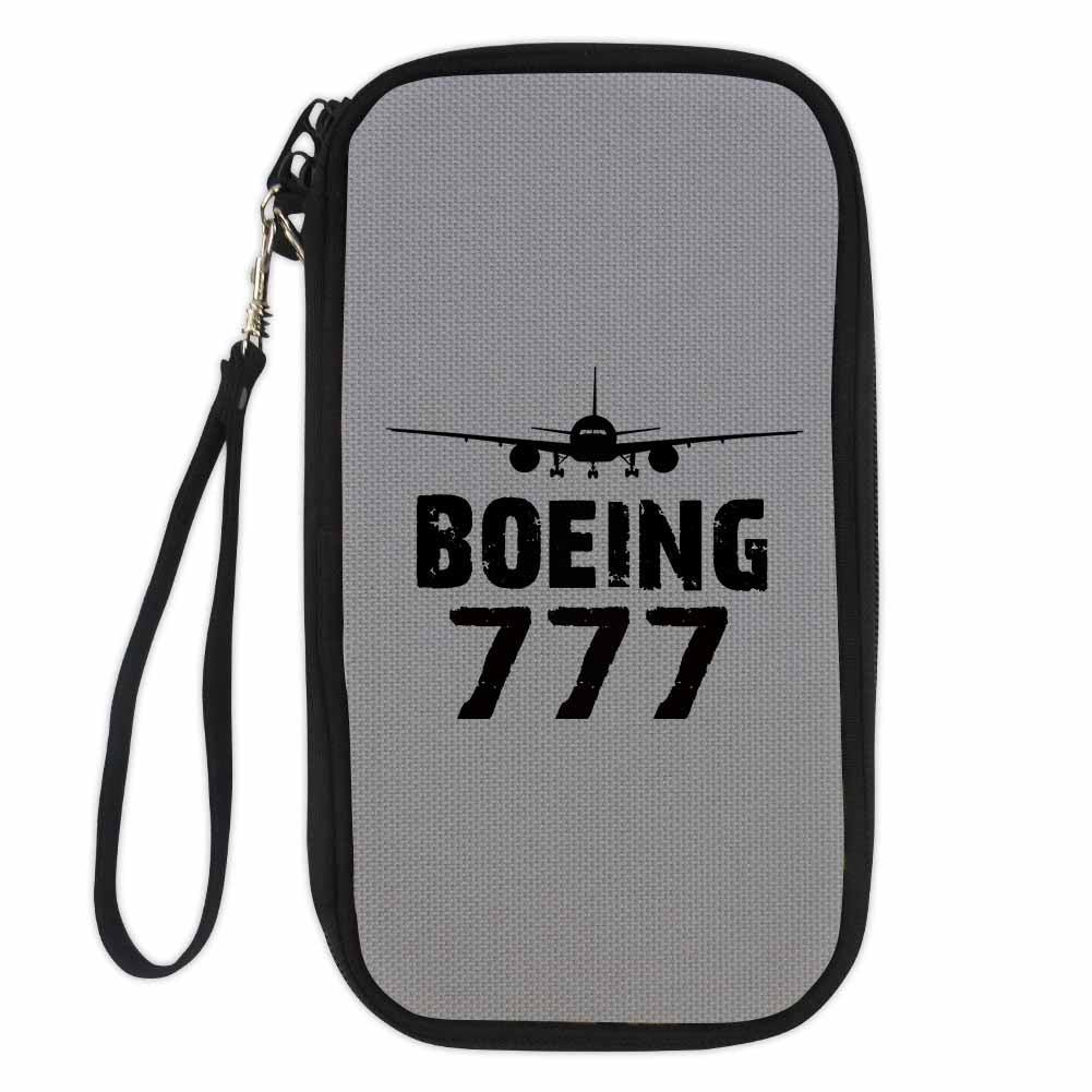 Boeing 777 & Plane Designed Travel Cases & Wallets