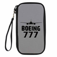 Thumbnail for Boeing 777 & Plane Designed Travel Cases & Wallets