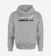 Thumbnail for The Airbus A340 Designed Hoodies